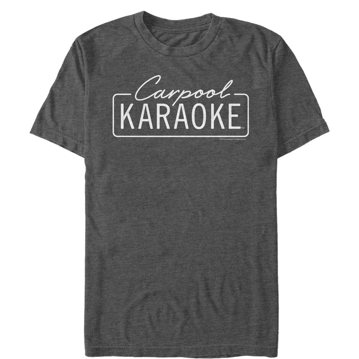 Fifth Sun Men's The Late Late Show With James Corden Carpool Karaoke Logo T-Shirt