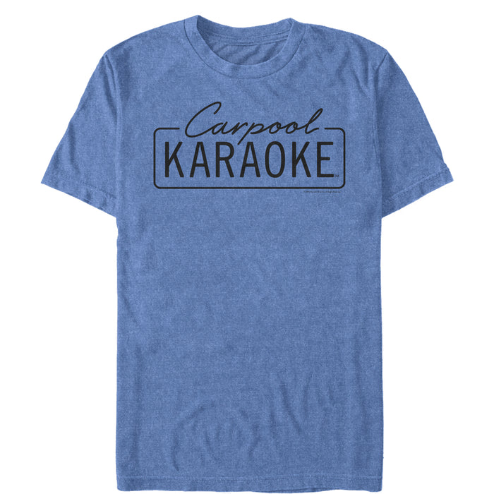 fifth sun Men's The Late Late Show with James Corden Carpool Karaoke Logo T-Shirt