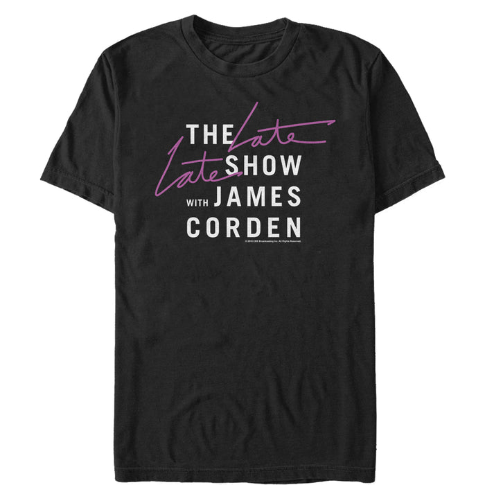 Fifth Sun Men's The Late Late Show With James Corden Classic Logo T-Shirt