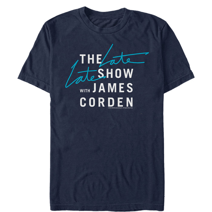 fifth sun Men's The Late Late Show with James Corden Classic Logo T-Shirt
