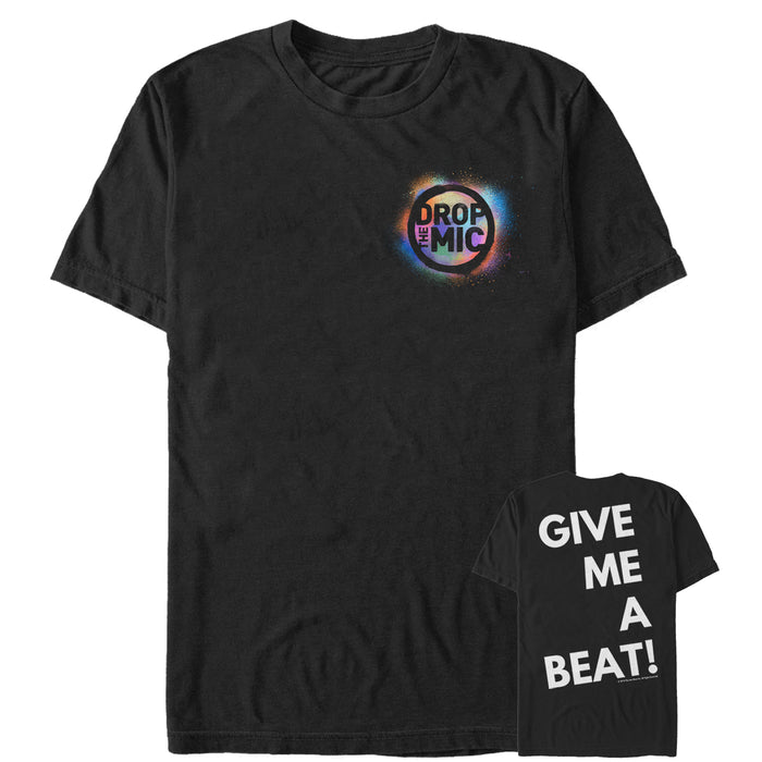 fifth sun Men's The Late Late Show with James Corden Drop the Mic Beat T-Shirt