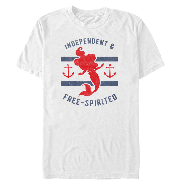 fifth sun Men's The Little Mermaid Nautical Spirit T-Shirt