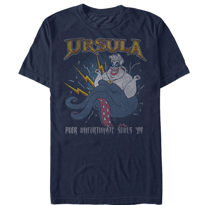 fifth sun Men's The Little Mermaid Ursula Rocker T-Shirt