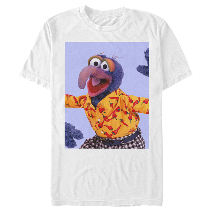 Fifth Sun Men's The Muppets Gonzo Chili Peppers T-Shirt
