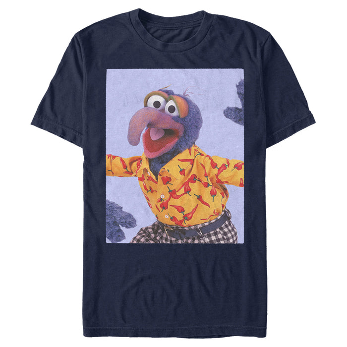fifth sun Men's The Muppets Gonzo Chili Peppers T-Shirt
