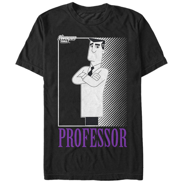 fifth sun Men's The Powerpuff Girls Professor Utonium T-Shirt