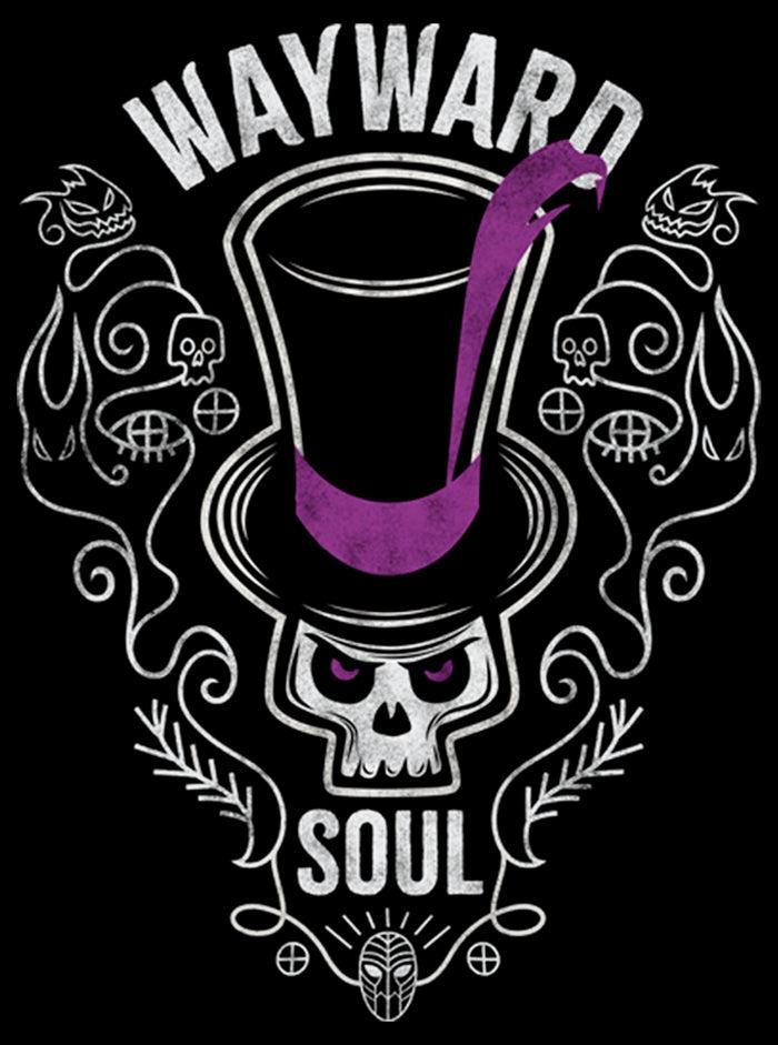 Fifth Sun Men's The Princess And The Frog Wayward Soul Dr. Facilier Skeleton T-Shirt