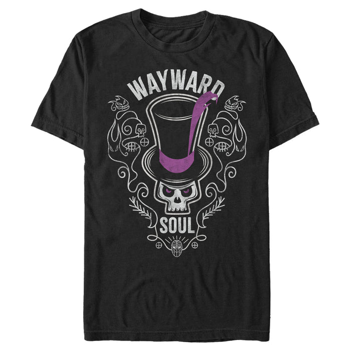 fifth sun Men's The Princess and the Frog Wayward Soul Dr. Facilier Skeleton T-Shirt