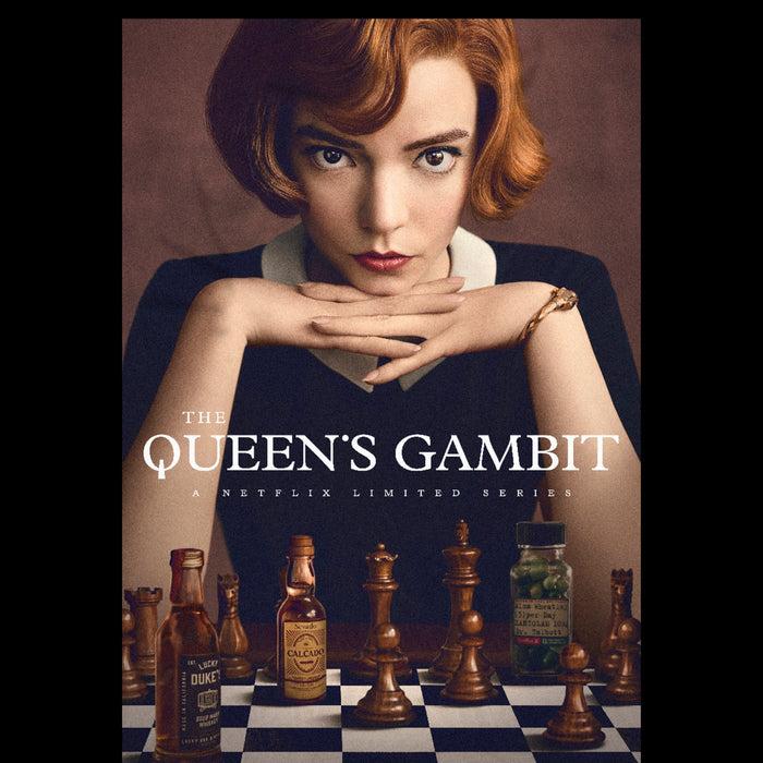 Fifth Sun Men's The Queen's Gambit Beth Harmon Poster Long Sleeve Shirt