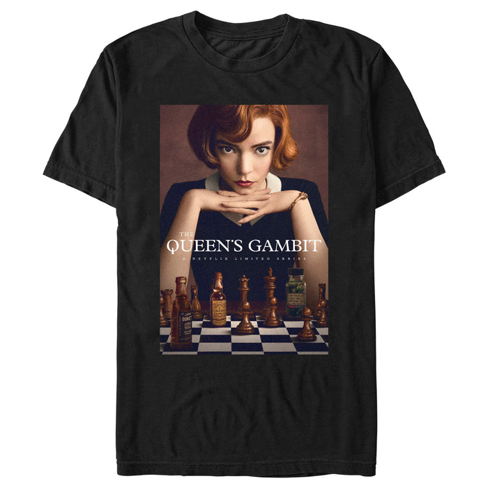 fifth sun Men's The Queen's Gambit Beth Harmon Poster T-Shirt
