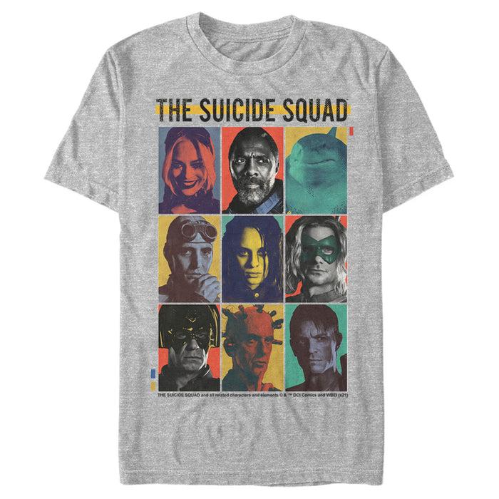 fifth sun Men's The Suicide Squad Character Portraits T-Shirt