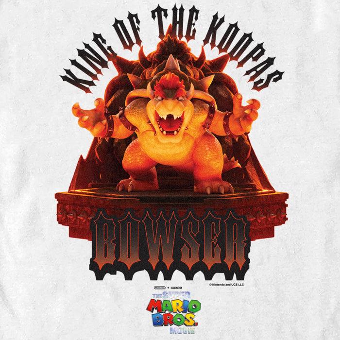Fifth Sun Men's The Super Mario Bros. Movie Bowser King Of The Koopas T-Shirt