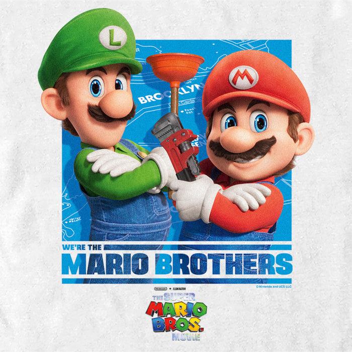 Fifth Sun Men's The Super Mario Bros. Movie We're The Mario Brothers T-Shirt