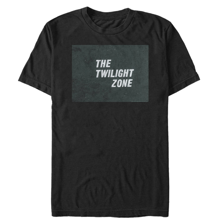 Fifth Sun Men's The Twilight Zone Starry Logo T-Shirt