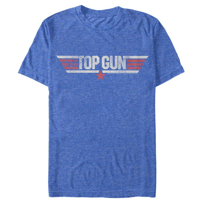 Fifth Sun Men's Top Gun Distressed Movie Logo T-Shirt
