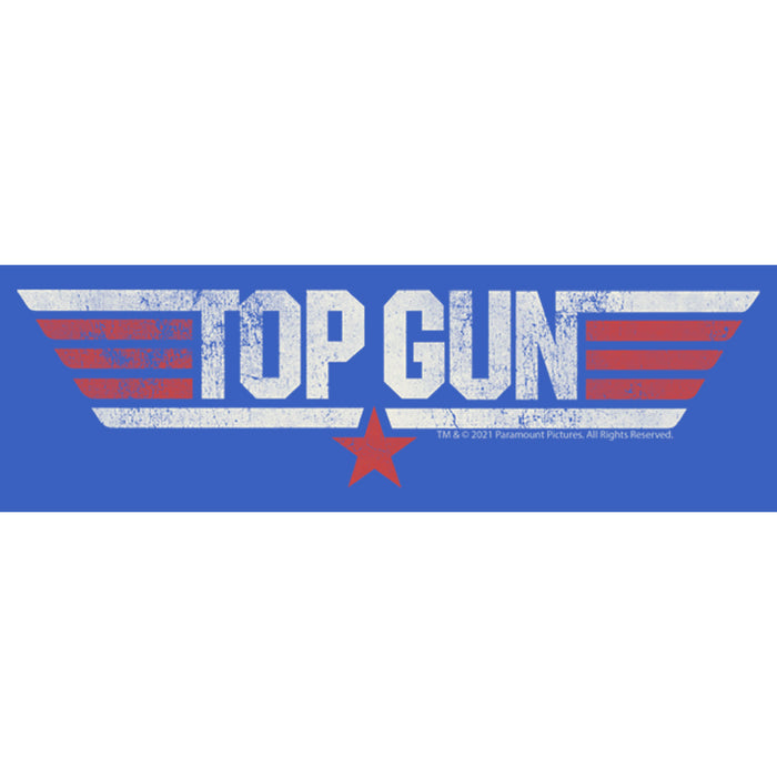 Fifth Sun Men's Top Gun Distressed Movie Logo T-Shirt