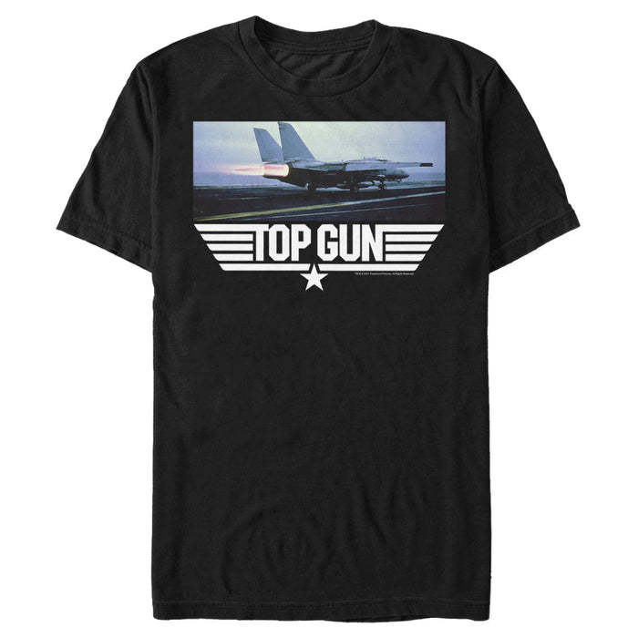 fifth sun Men's Top Gun Fighter Jet Ready for Takeoff T-Shirt