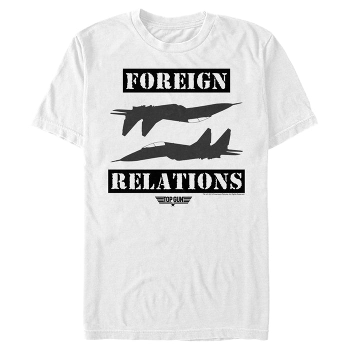 fifth sun Men's Top Gun Keeping up Foreign Relations T-Shirt