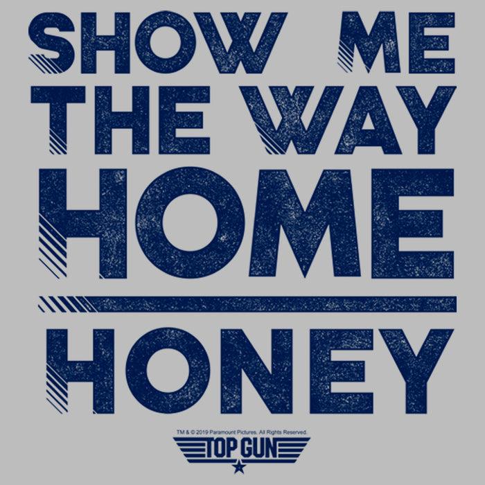 Fifth Sun Men's Top Gun Show Me The Way Home Honey T-Shirt