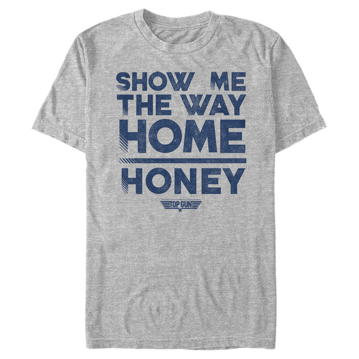 fifth sun Men's Top Gun Show Me the Way Home Honey T-Shirt