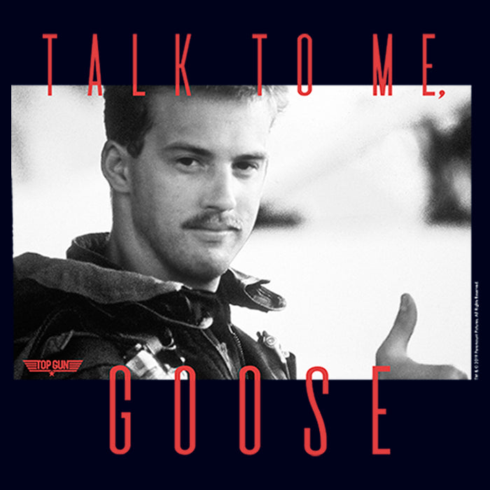 Fifth Sun Men's Top Gun Talk To Me Goose Movie Scene T-Shirt