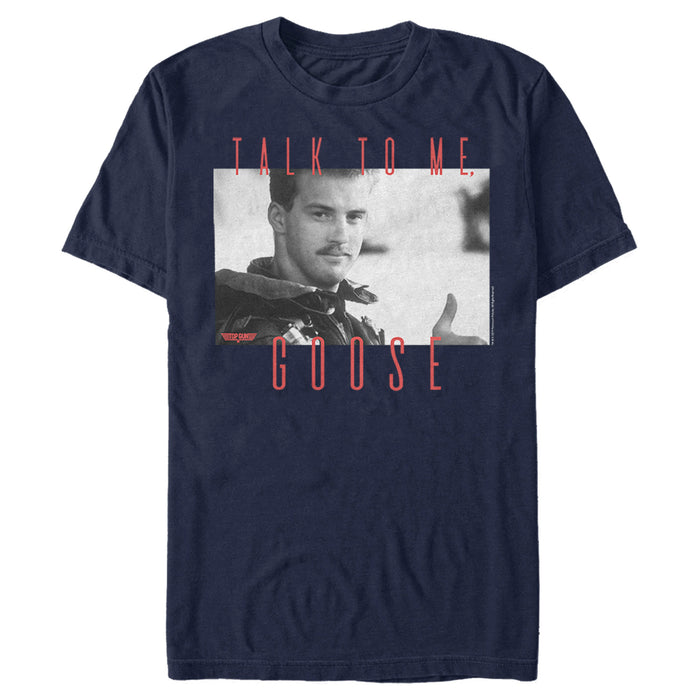 fifth sun Men's Top Gun Talk to Me Goose Movie Scene T-Shirt