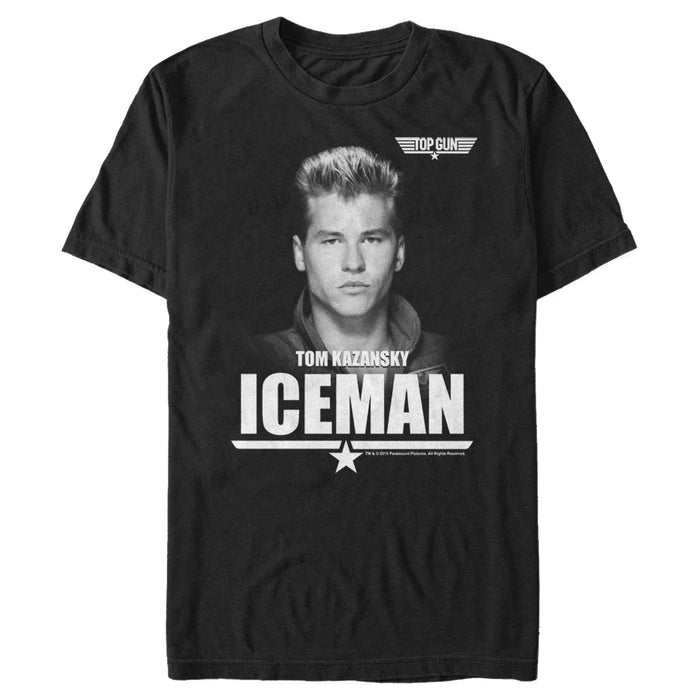 fifth sun Men's Top Gun Tom "Iceman" Kazansky T-Shirt