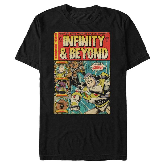 fifth sun Men's Toy Story Buzz Lightyear Comic Cover T-Shirt