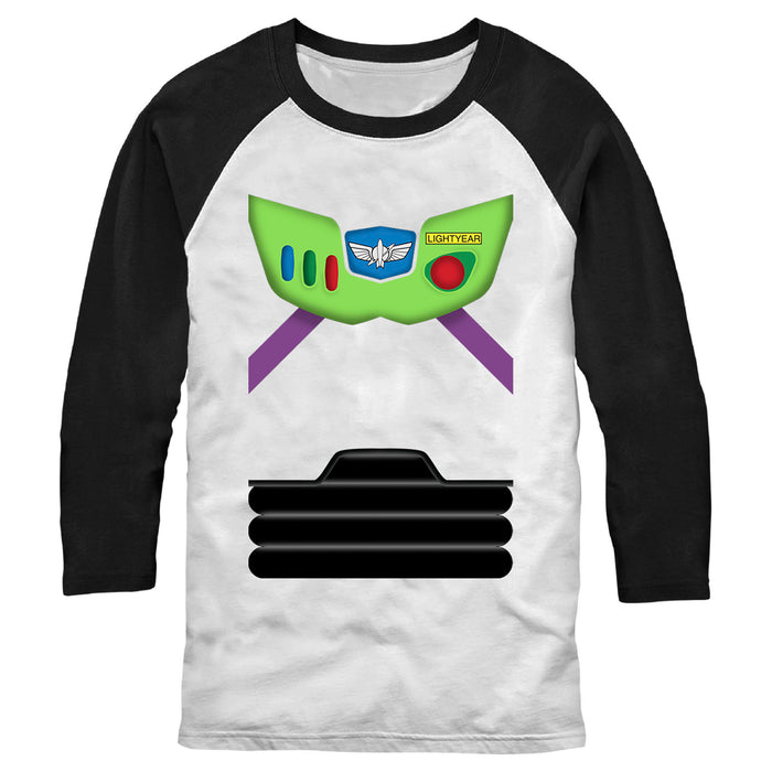 fifth sun Men's Toy Story Buzz Lightyear Costume Tee Baseball Tee