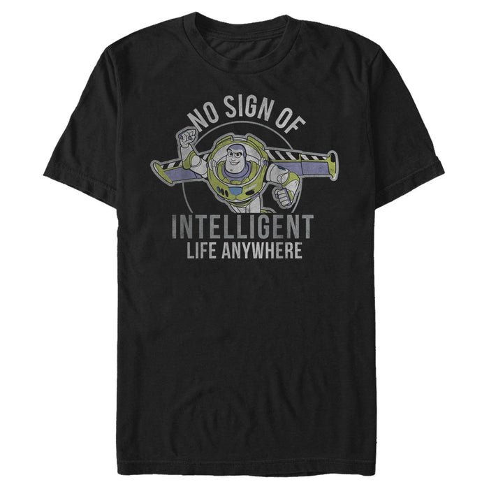 Fifth Sun Men's Toy Story Buzz No Sign Of Intelligent Life T-Shirt