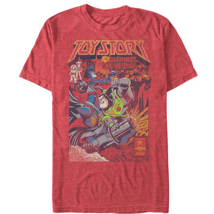 fifth sun Men's Toy Story Buzz & Zurg Comic Cover T-Shirt