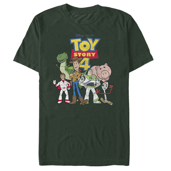 Fifth Sun Men's Toy Story Character Logo Party T-Shirt