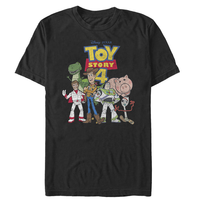 Fifth Sun Men's Toy Story Character Logo Party T-Shirt