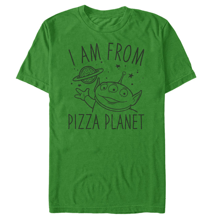 fifth sun Men's Toy Story Come in Peace from Pizza Planet T-Shirt