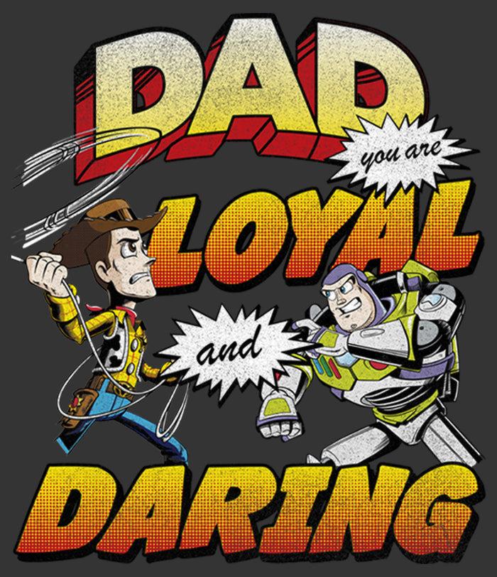 Fifth Sun Men's Toy Story Father's Day Buzz & Woody T-Shirt