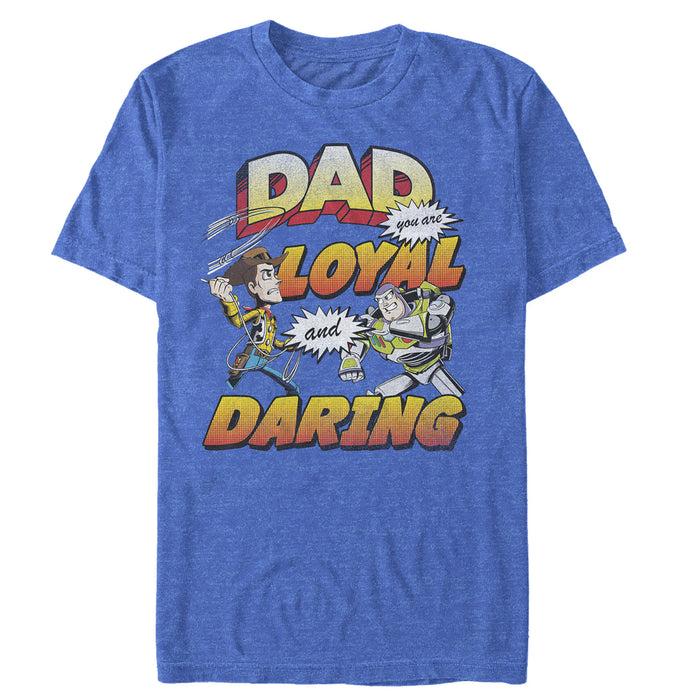 fifth sun Men's Toy Story Father's Day Buzz & Woody T-Shirt
