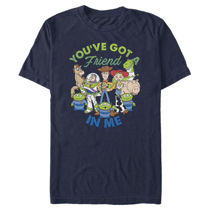 fifth sun Men's Toy Story Friend in Me Scene T-Shirt
