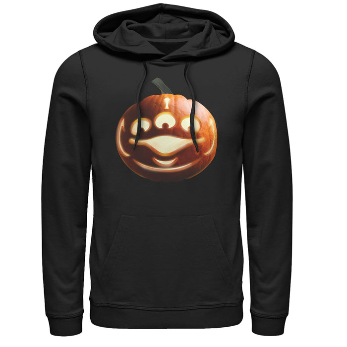fifth sun Men's Toy Story Halloween Alien Pumpkin Pull Over Hoodie