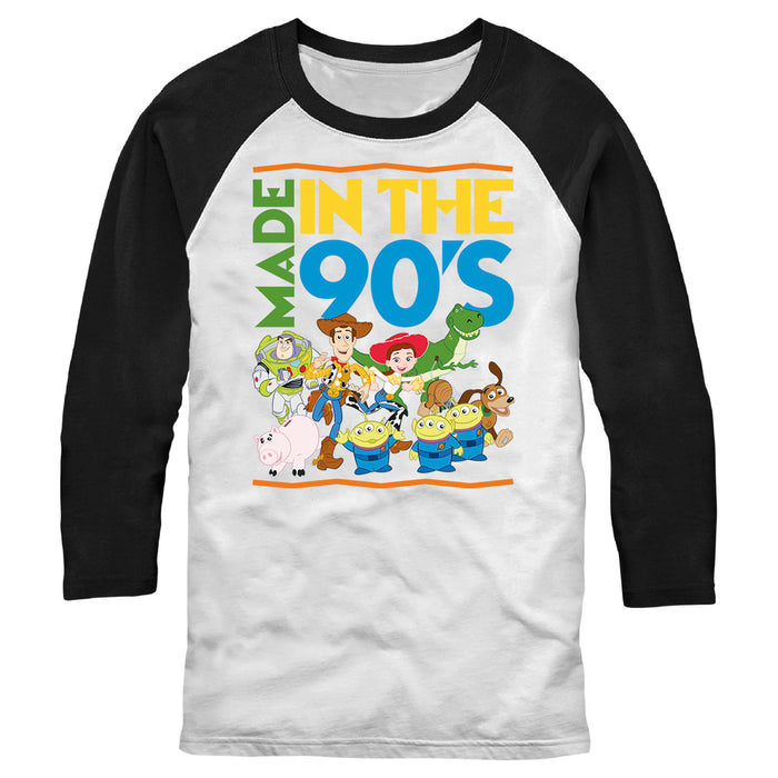 fifth sun Men's Toy Story Made in the 90's Baseball Tee