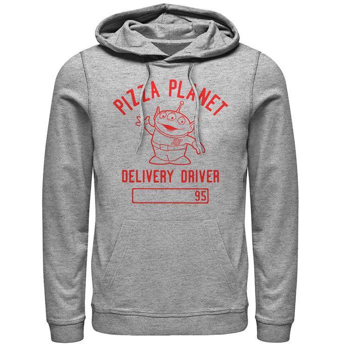 fifth sun Men's Toy Story Pizza Planet Delivery Driver Pull Over Hoodie