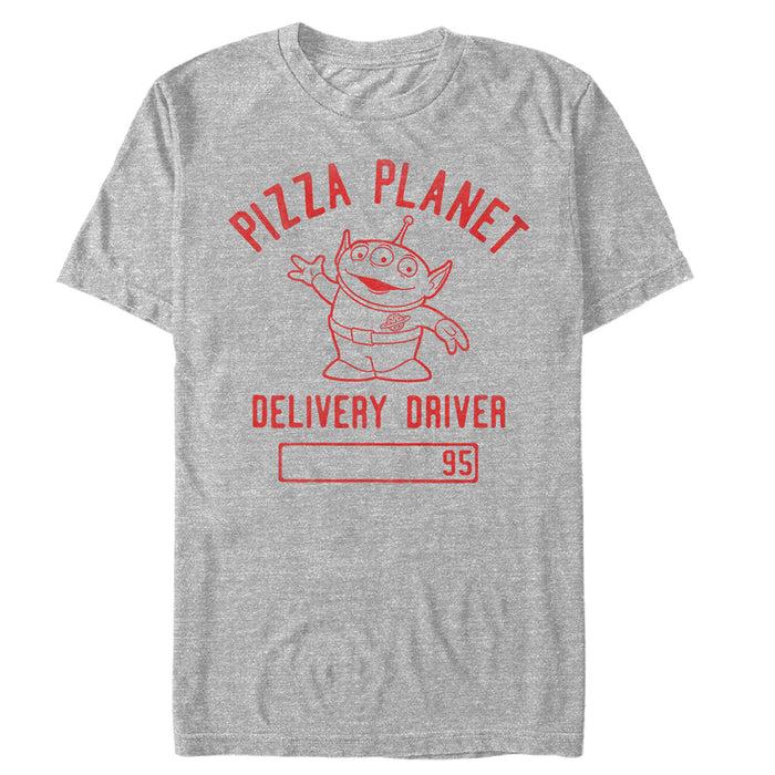 fifth sun Men's Toy Story Pizza Planet Delivery Driver T-Shirt