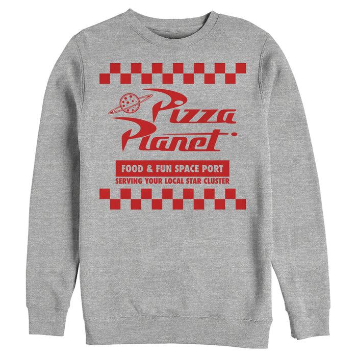 Fifth Sun Men's Toy Story Pizza Planet Uniform Sweatshirt