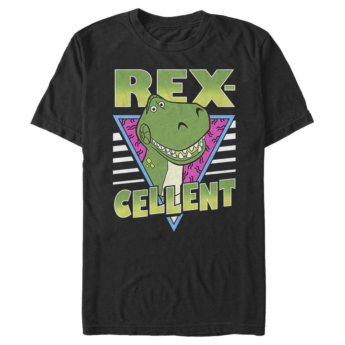 fifth sun Men's Toy Story Rex-cellent '90s Vibe T-Shirt