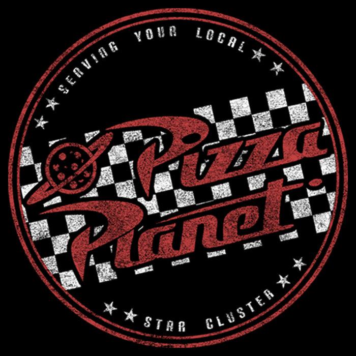 Fifth Sun Men's Toy Story Serving Local Pizza Planet T-Shirt