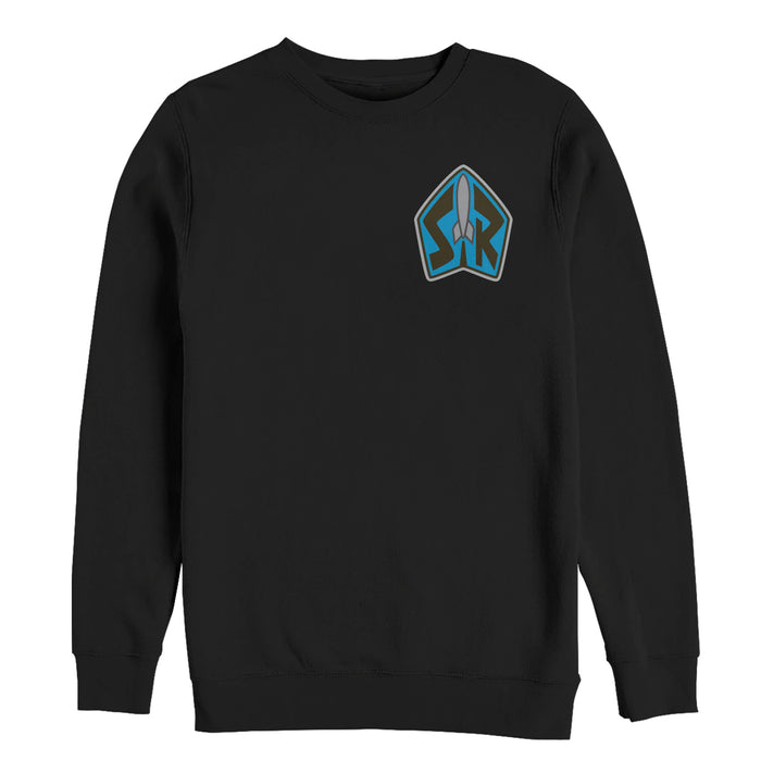fifth sun Men's Toy Story Space Ranger Emblem Sweatshirt
