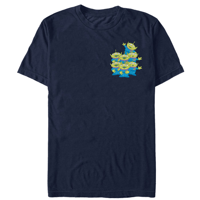 Fifth Sun Men's Toy Story Squeeze Alien Pack T-Shirt