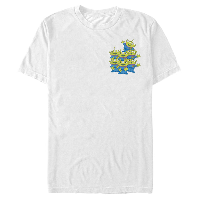 fifth sun Men's Toy Story Squeeze Alien Pack T-Shirt