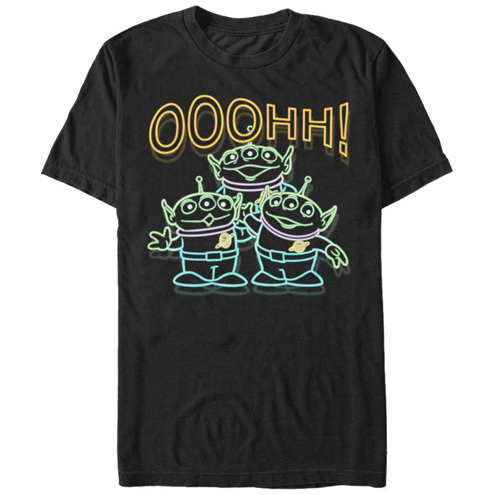 fifth sun Men's Toy Story Squeeze Toy Aliens T-Shirt