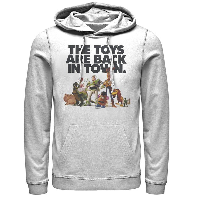 fifth sun Men's Toy Story Toys Are Back in Town Pull Over Hoodie