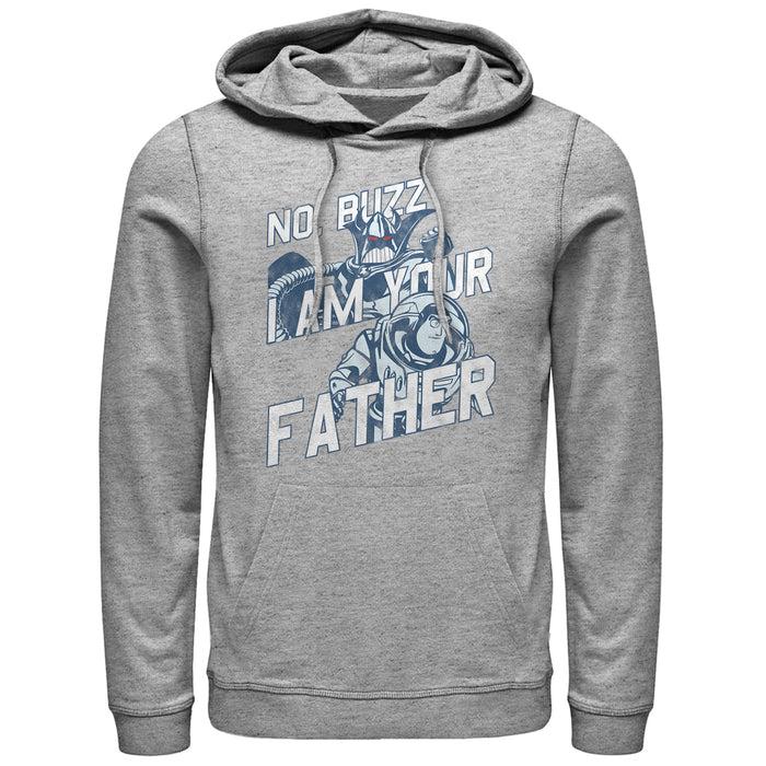 fifth sun Men's Toy Story Zurg Buzz I am Your Father Pull Over Hoodie